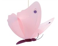 BUTTERFLY ceiling light LILAC and PINK